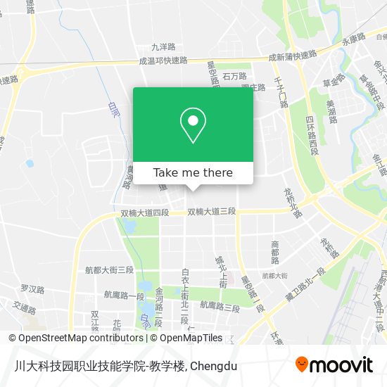 川大科技园职业技能学院-教学楼 map