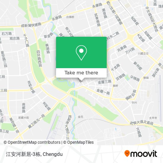 江安河新居-3栋 map