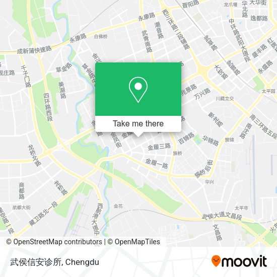 武侯信安诊所 map