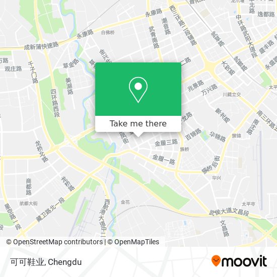 可可鞋业 map