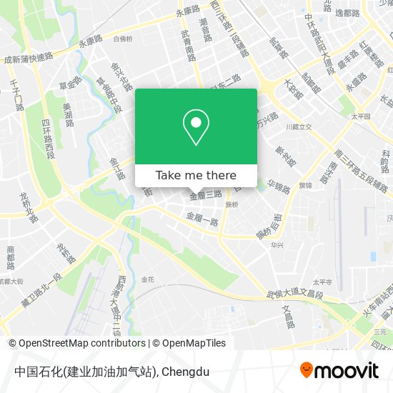 中国石化(建业加油加气站) map