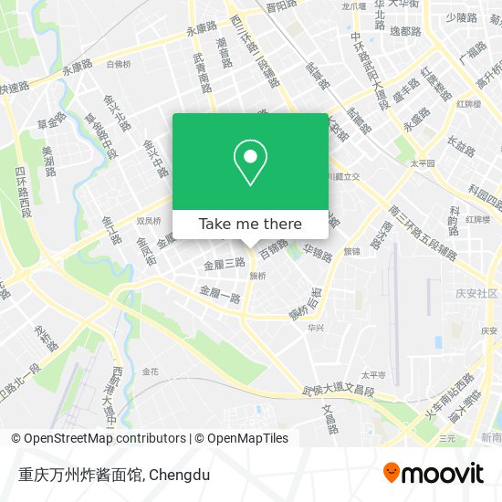 重庆万州炸酱面馆 map