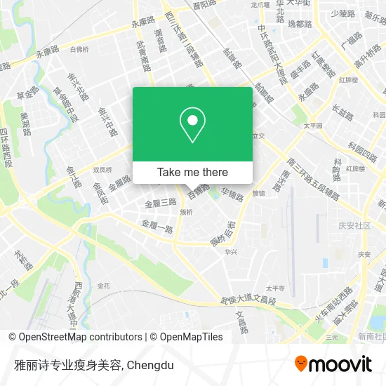 雅丽诗专业瘦身美容 map