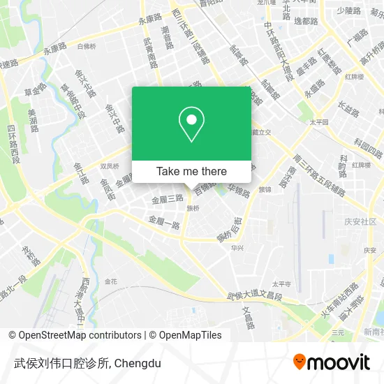 武侯刘伟口腔诊所 map