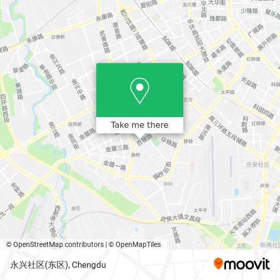 永兴社区(东区) map