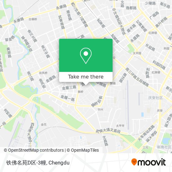 铁佛名苑D区-3幢 map