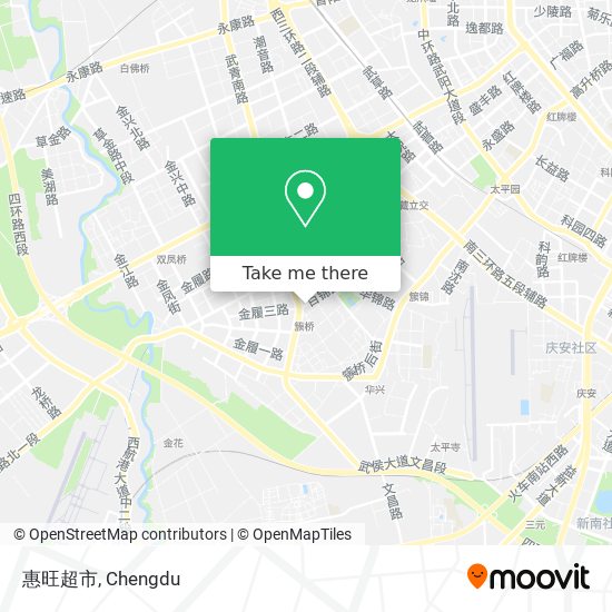 惠旺超市 map