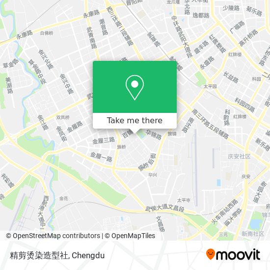 精剪烫染造型社 map