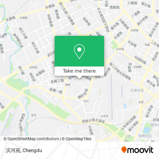 滨河苑 map