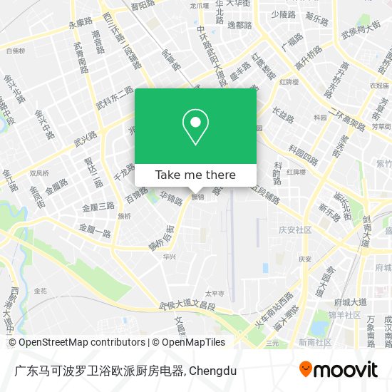 广东马可波罗卫浴欧派厨房电器 map