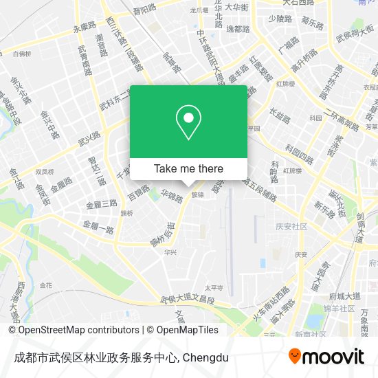 成都市武侯区林业政务服务中心 map