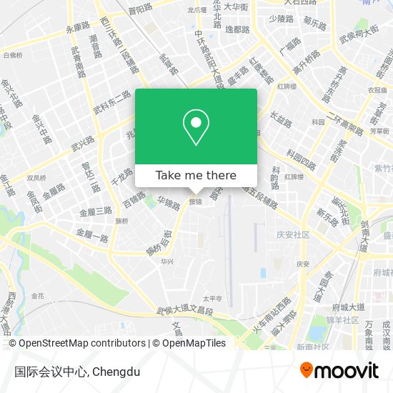 国际会议中心 map