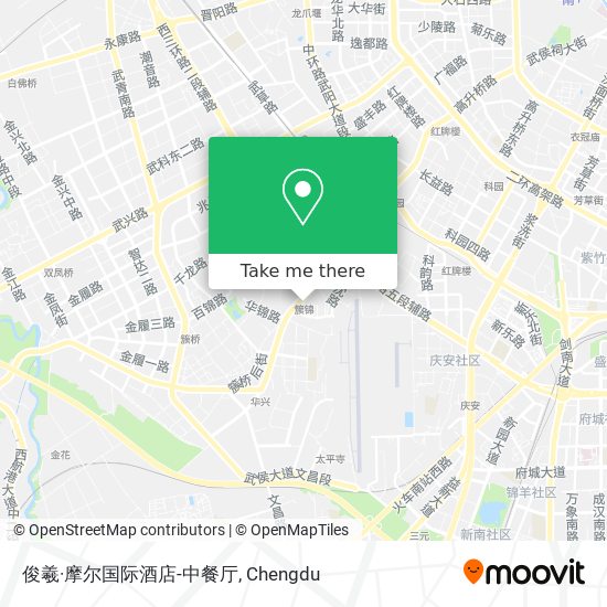 俊羲·摩尔国际酒店-中餐厅 map