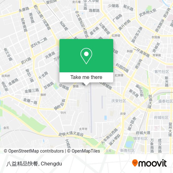 八益精品快餐 map