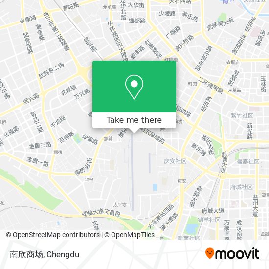 南欣商场 map