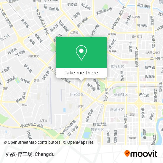 蚂蚁-停车场 map