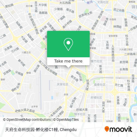 天府生命科技园-孵化楼C1幢 map