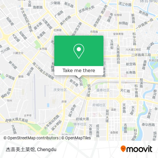 杰喜美土菜馆 map