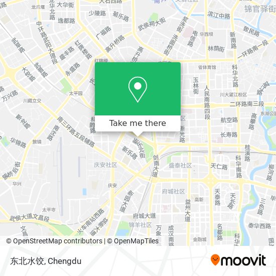 东北水饺 map
