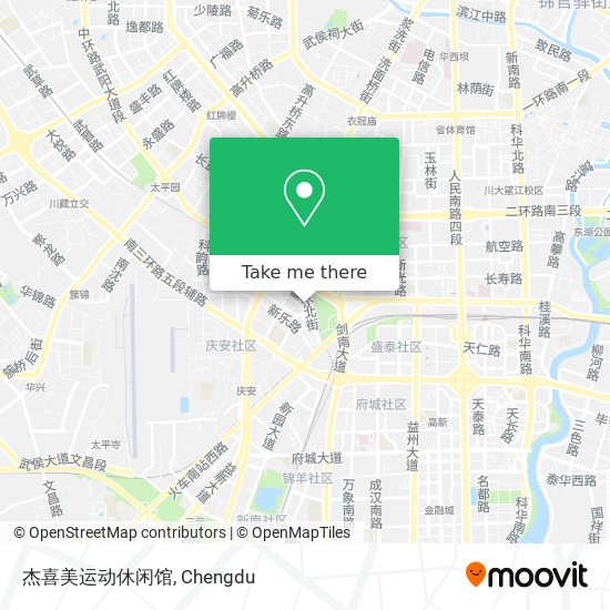 杰喜美运动休闲馆 map