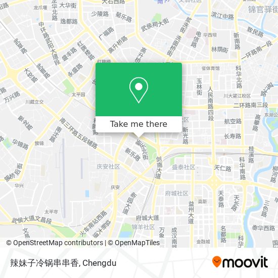 辣妹子冷锅串串香 map