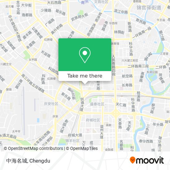 中海名城 map