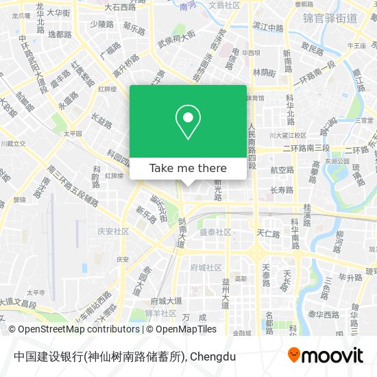 中国建设银行(神仙树南路储蓄所) map