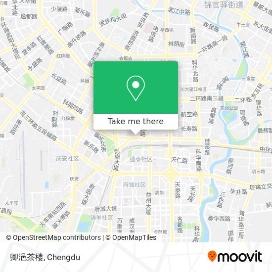 卿浥茶楼 map