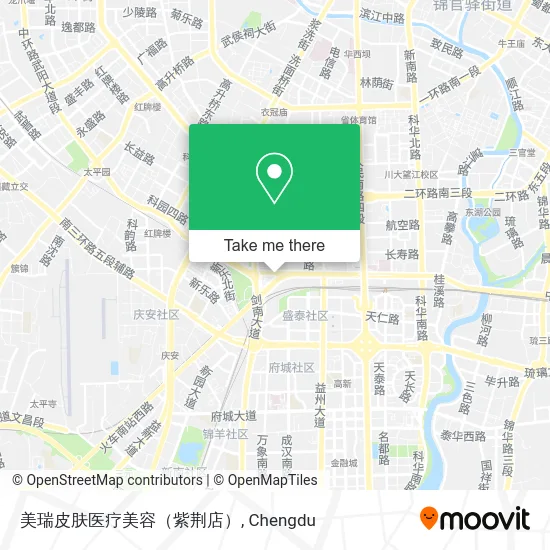 美瑞皮肤医疗美容（紫荆店） map