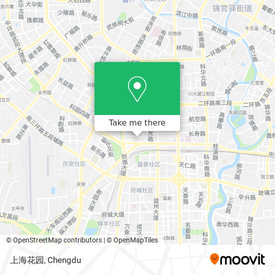 上海花园 map
