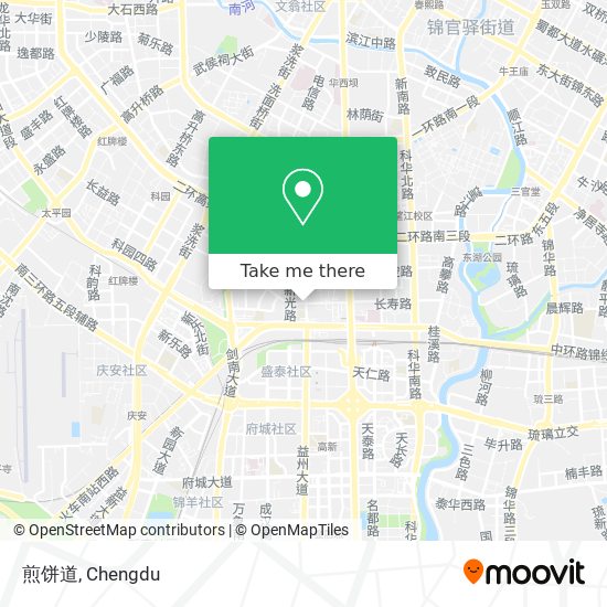 煎饼道 map