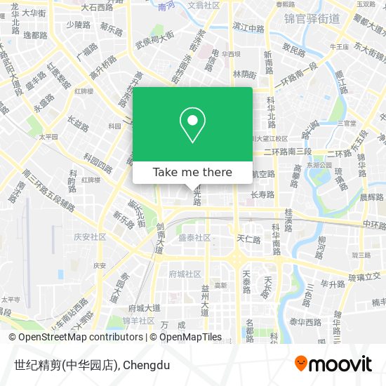 世纪精剪(中华园店) map