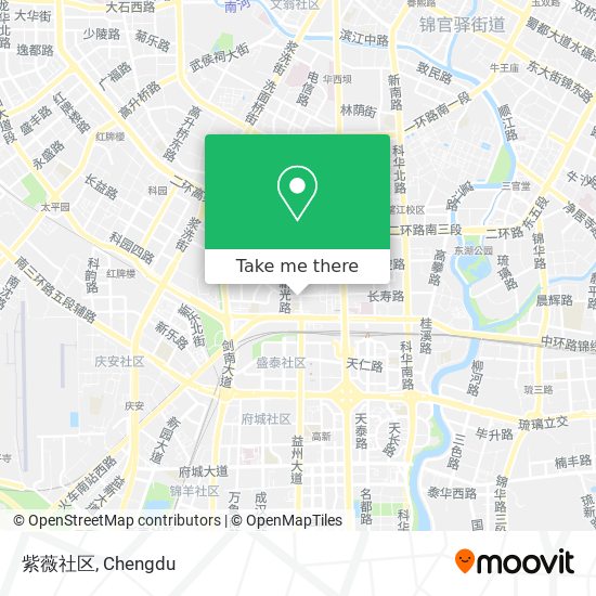 紫薇社区 map