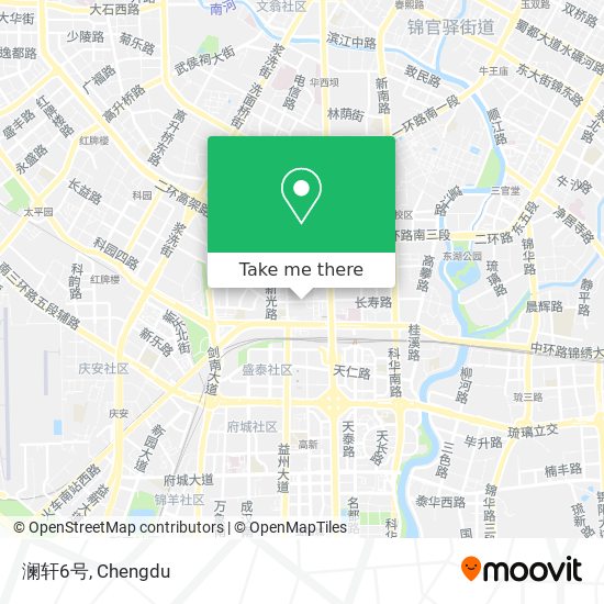 澜轩6号 map