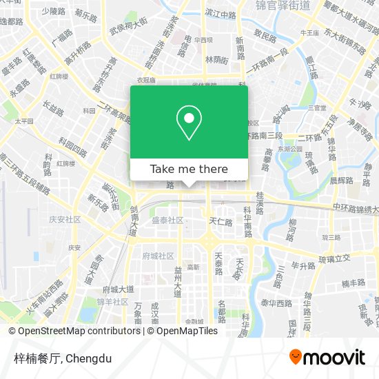 梓楠餐厅 map