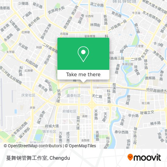 蔓舞钢管舞工作室 map