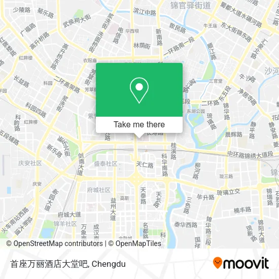 首座万丽酒店大堂吧 map