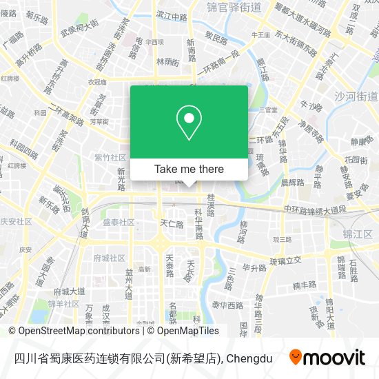 四川省蜀康医药连锁有限公司(新希望店) map