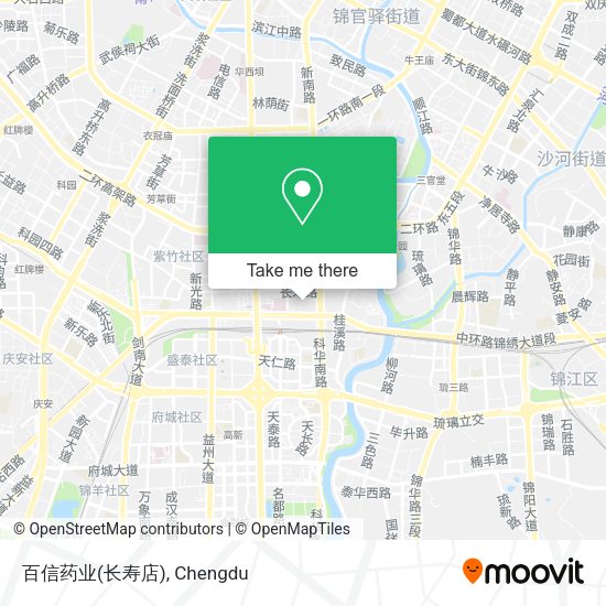 百信药业(长寿店) map