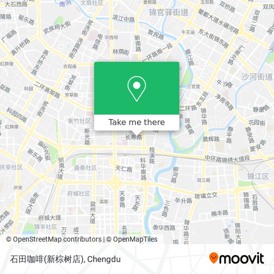 石田咖啡(新棕树店) map