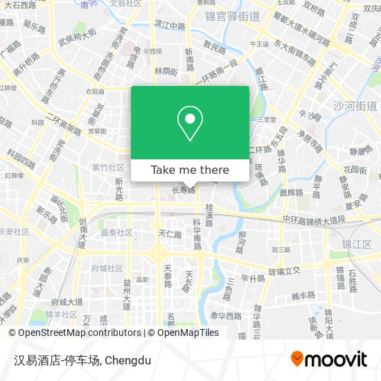 汉易酒店-停车场 map