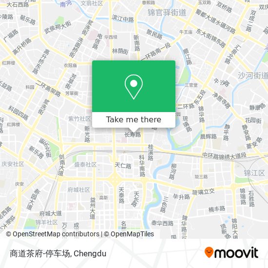 商道茶府-停车场 map
