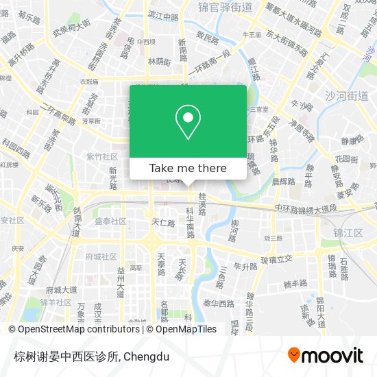 棕树谢晏中西医诊所 map