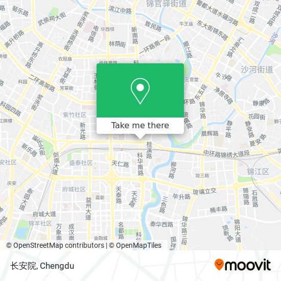 长安院 map