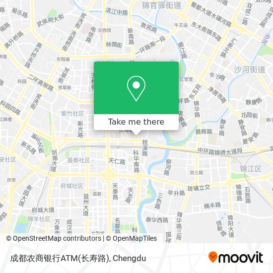 成都农商银行ATM(长寿路) map