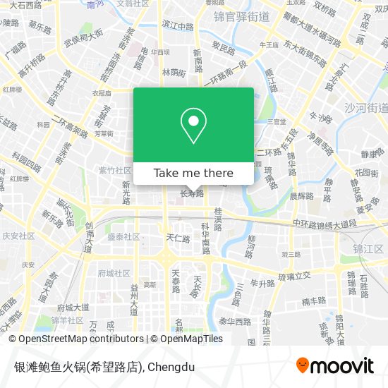 银滩鲍鱼火锅(希望路店) map