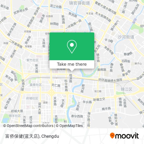 富侨保健(蓝天店) map