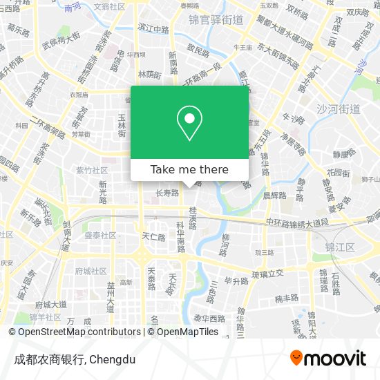 成都农商银行 map