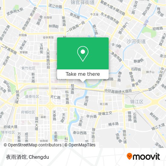 夜雨酒馆 map