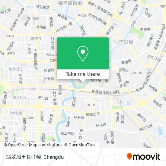翡翠城五期-1幢 map